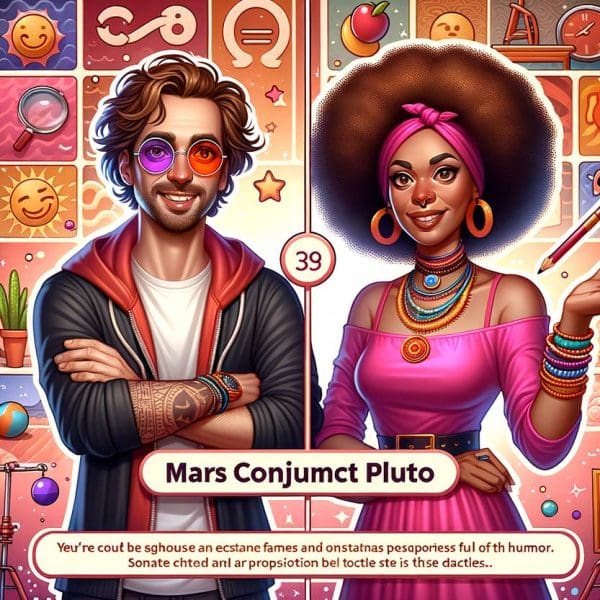 What Is the Significance of Mars Conjunct Pluto in Astrology?