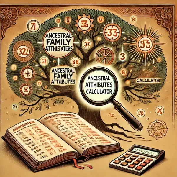 Ancestral Family Attributes Calculator: Unveil the Hidden Traits in Your Surname